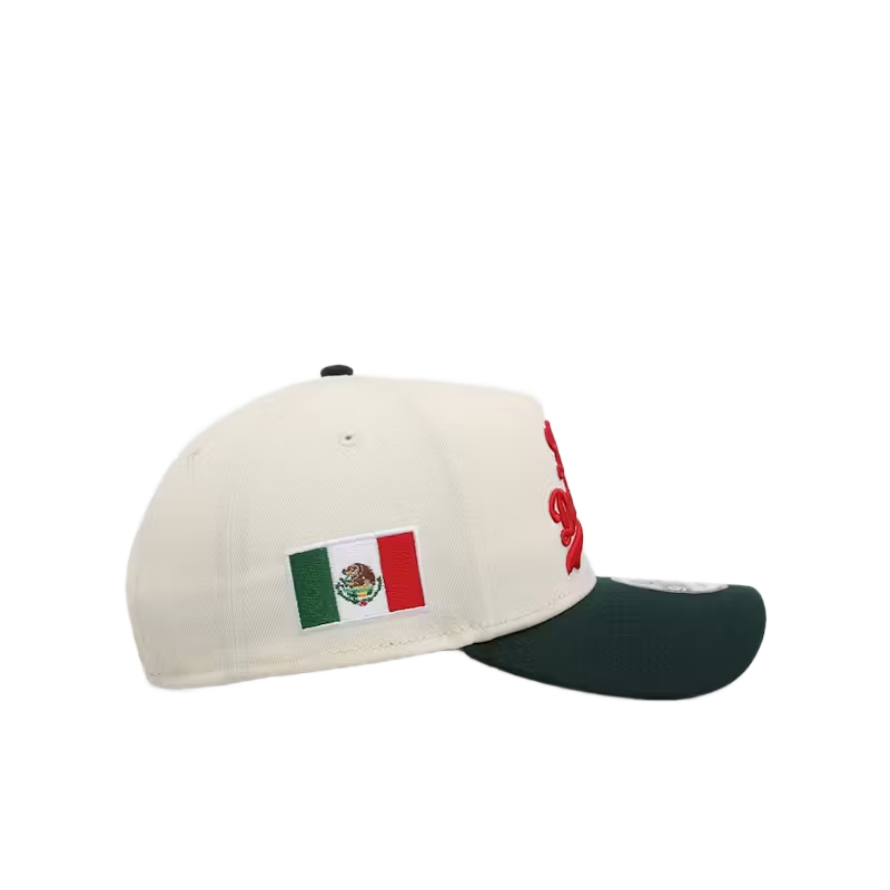 Los Angeles Dodgers New Era 9FORTY Mexico Flag Hat – לבן ואדום