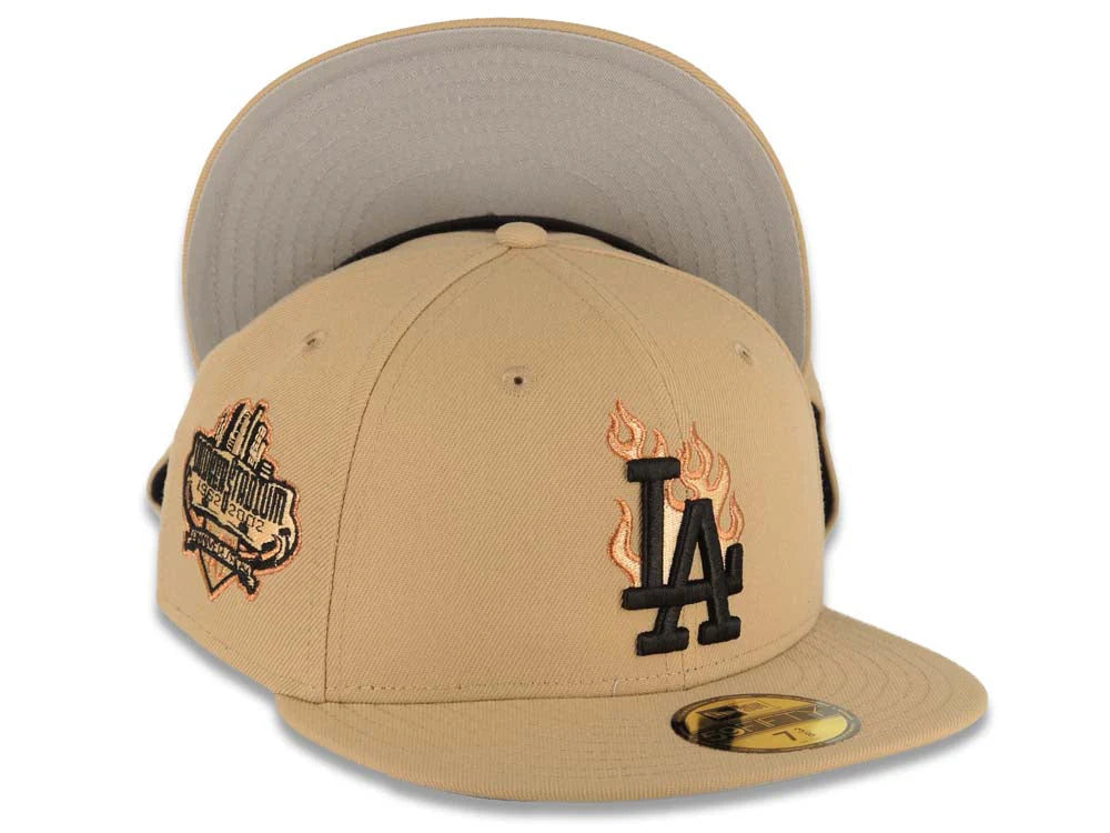 Los Angeles Dodgers | Flame LA 59FIFTY – חאקי ושחור
