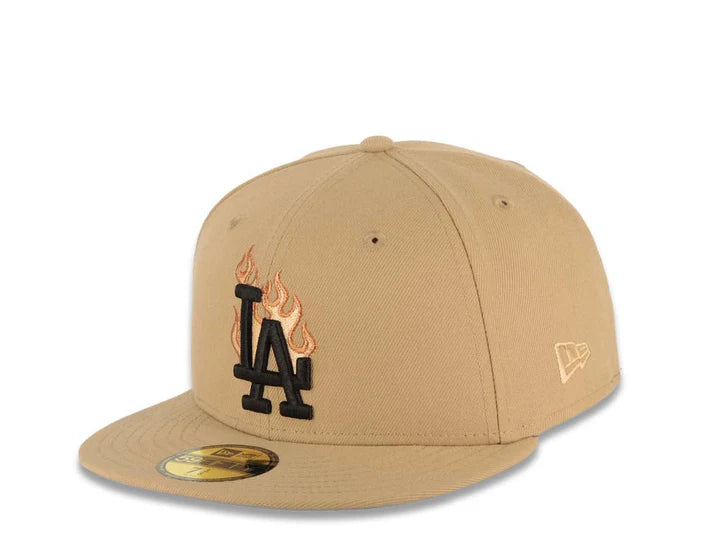 Los Angeles Dodgers | Flame LA 59FIFTY – חאקי ושחור