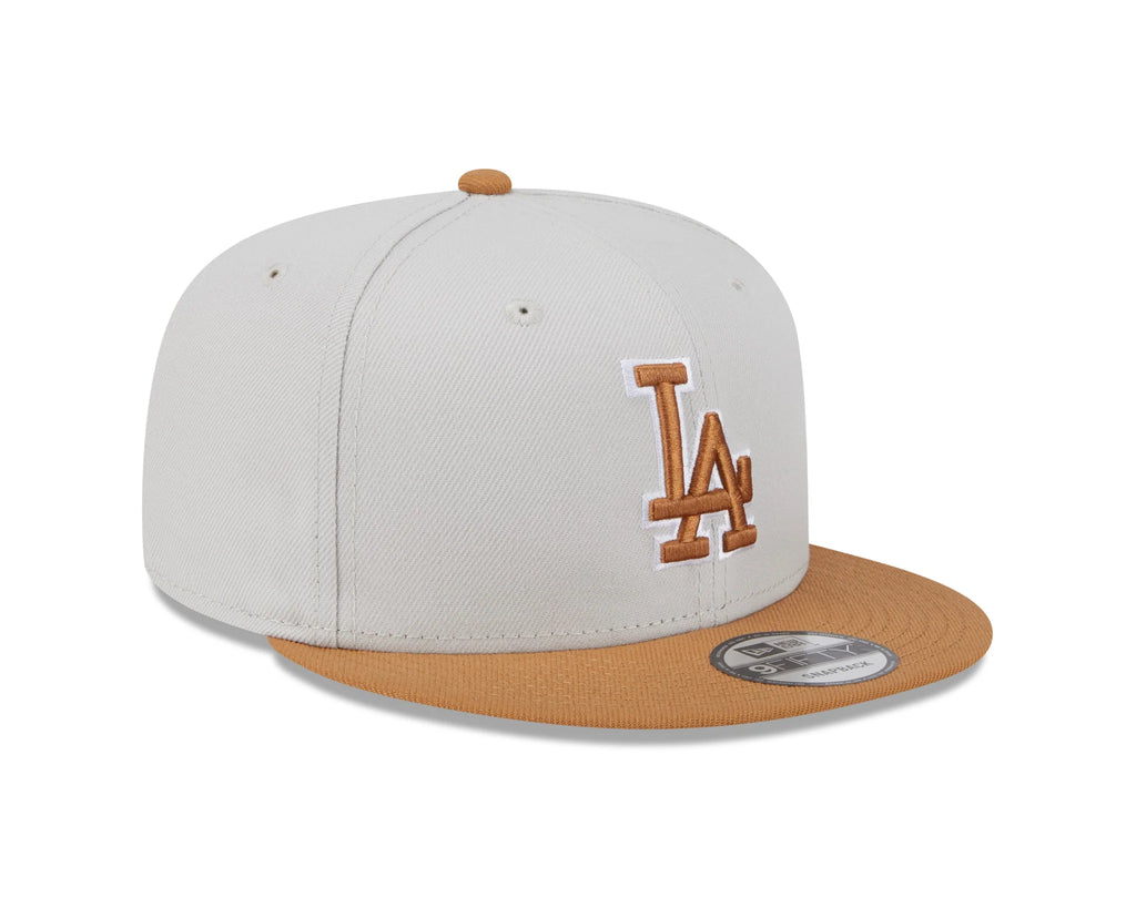 Los Angeles Dodgers | דגם Stone Crown / Light Brown Visor 59FIFTY Fitted