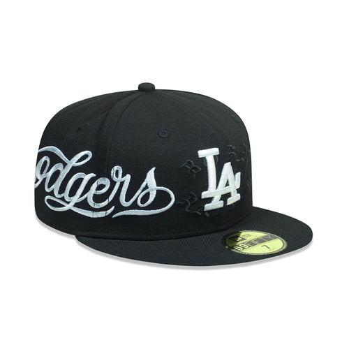 Los Angeles Dodgers New Era Born x Raised Mr. Cartoon 59FIFTY Fitted Hat - Black