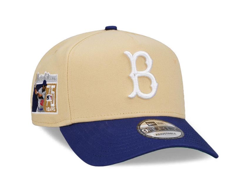 Brooklyn Dodgers | Jackie Robinson 75 Years 9FORTY – Vegas Gold