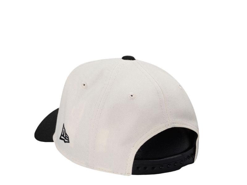 Los Angeles Dodgers New Era 59FIFTY Rose Floral Side Patch Hat – לבן ושחור