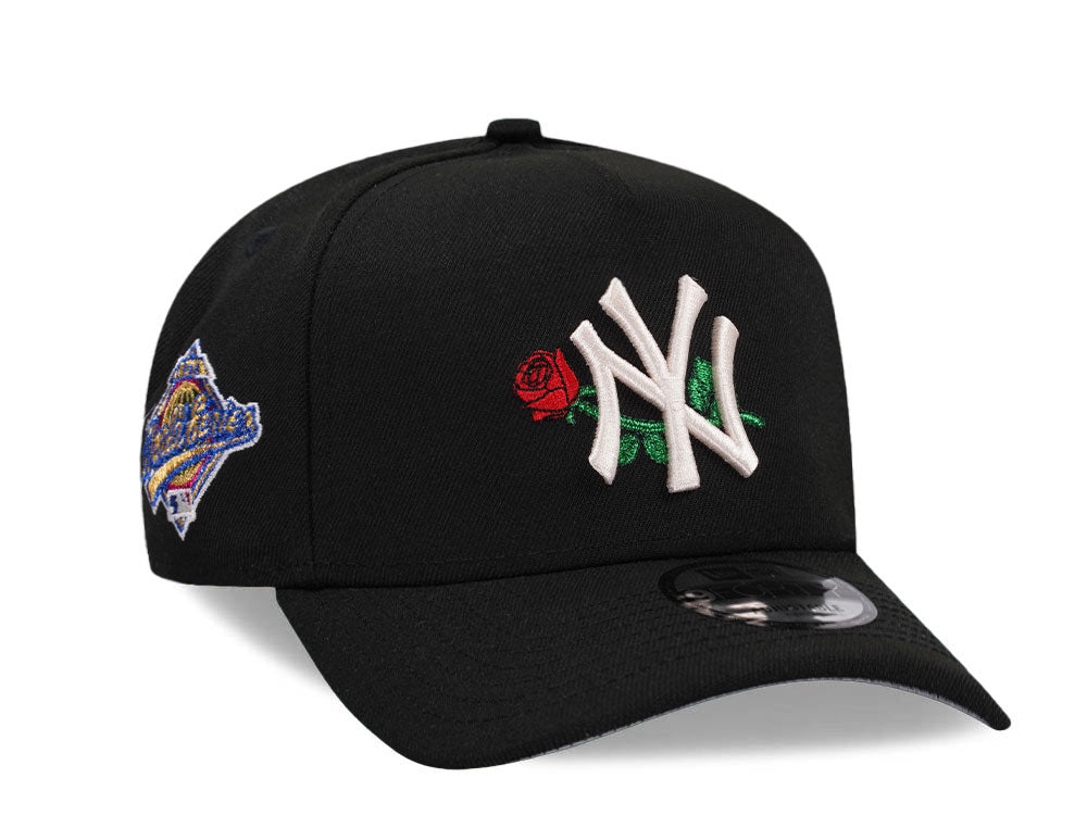 New York Yankees New Era 59FIFTY Rose 1999 World Series Side Patch Hat –  שחור ורדים