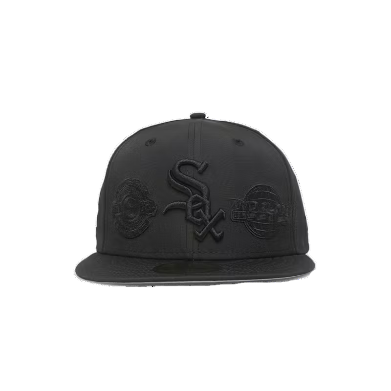 Sox New Era 59FIFTY All Over Patches Hat – BLACKOUT