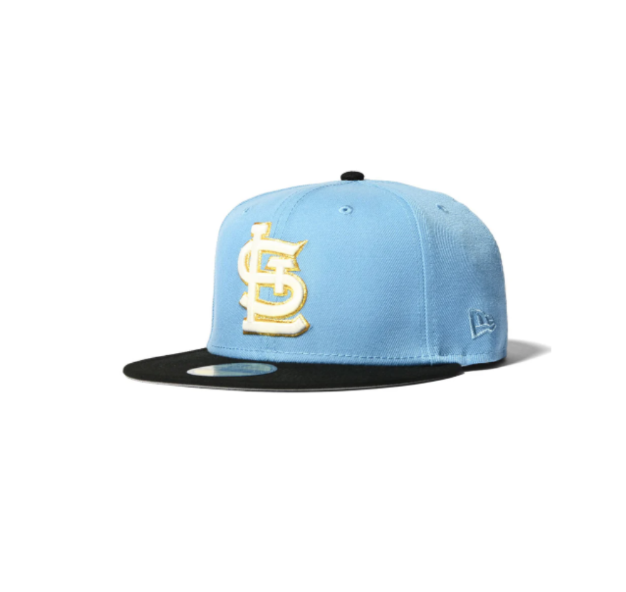 כובע ניו ארה תכלת‑תכלת‑רויאל – St. Louis Cardinals | דגם Busch Stadium Style 59FIFTY