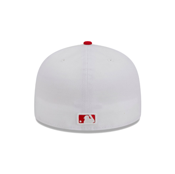 כובע ניו ארה לבן-אדום – New York Yankees | דגם Optic Style 59FIFTY