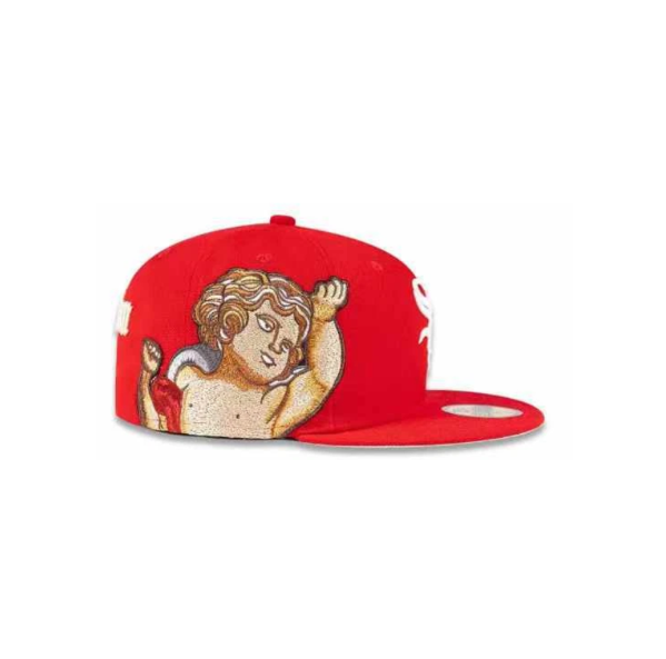 כובע ניו ארה אדום-לבן – Los Angeles Dodgers | דגם Jon Stan ION Style Snapback