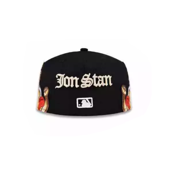 כובע ניו ארה שחור-לבן – Los Angeles Dodgers | דגם Jon Stan ION Style Snapback
