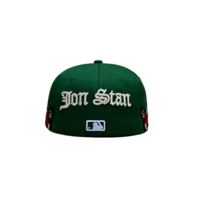 כובע ניו ארה ירוק-לבן – Oakland Athletics | דגם Jon Stan ION Style Snapback