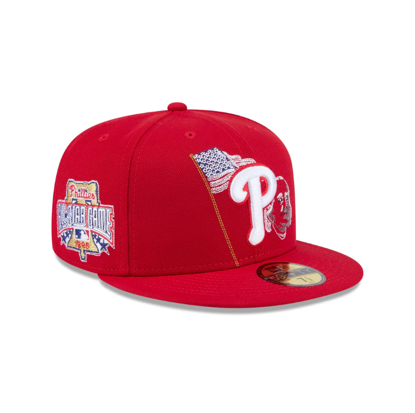 כובע ניו ארה אדום – Philadelphia Phillies | דגם State Stitch Style 59FIFTY