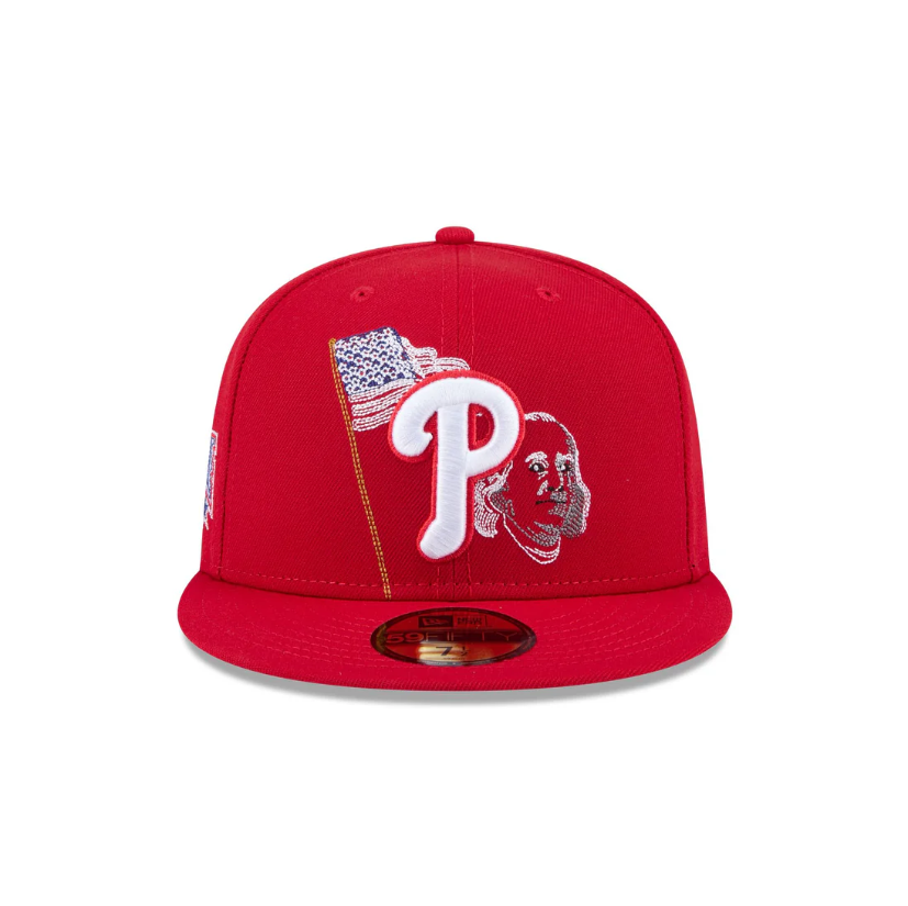 כובע ניו ארה אדום – Philadelphia Phillies | דגם State Stitch Style 59FIFTY