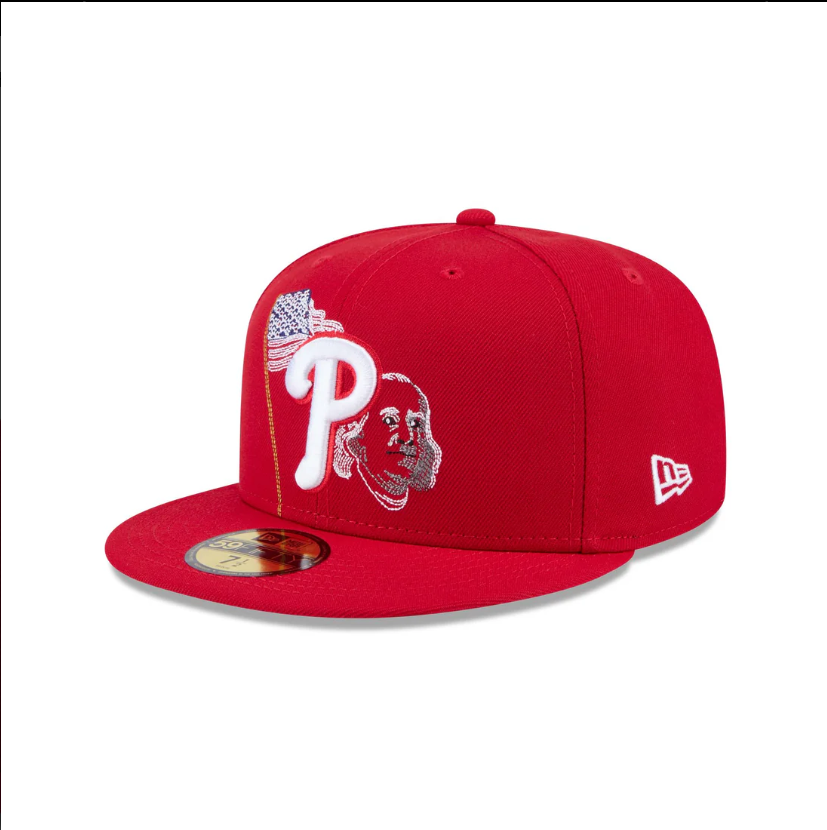 כובע ניו ארה אדום – Philadelphia Phillies | דגם State Stitch Style 59FIFTY