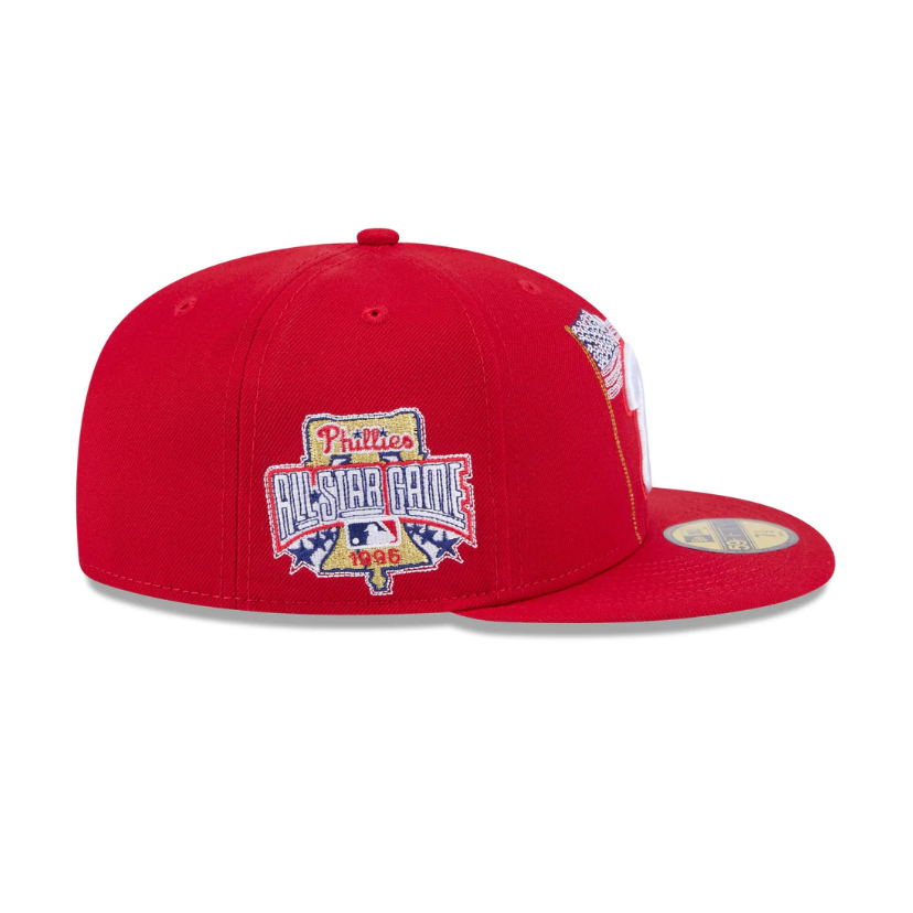 כובע ניו ארה אדום – Philadelphia Phillies | דגם State Stitch Style 59FIFTY
