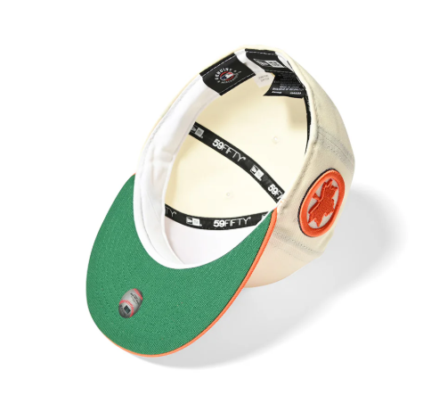 כובע ניו ארה כרום-כתום – New York Yankees | דגם Parks DPT Chrome 59FIFTY