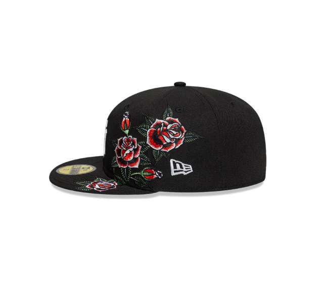 כובע ניו ארה שחור – New York Yankees | דגם Roses Style 59FIFTY