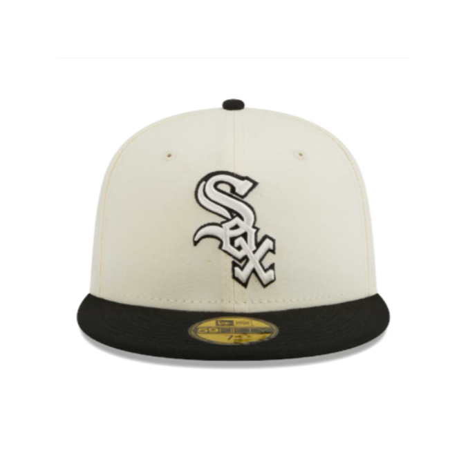 SOX Cream-Black 59FIFTY Fitted Cap