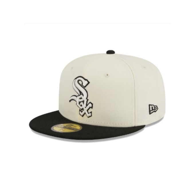 SOX Cream-Black 59FIFTY Fitted Cap
