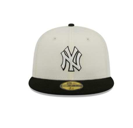 Yankees Cream-Black 59FIFTY Fitted Cap