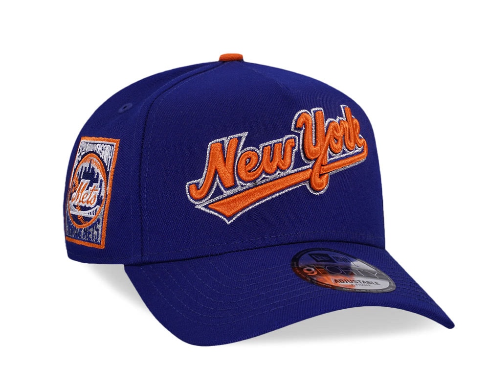 New York Mets New Era 59FIFTY 1964 All-Star Game Side Patch Hat – כחול וכתום