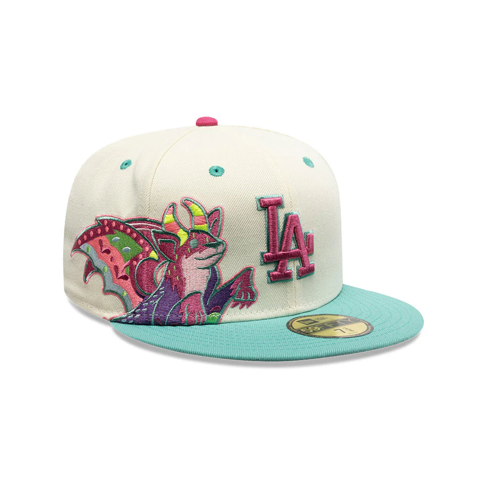 Los Angeles Dodgers | Dragon 59FIFTY – ורוד ותכלת