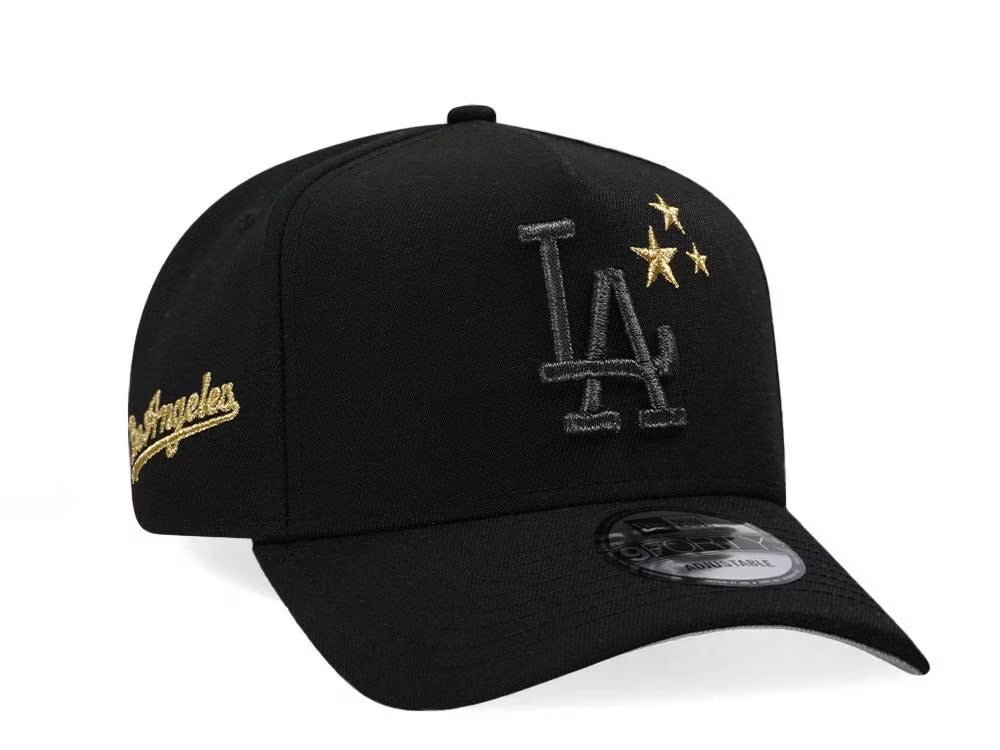 Los Angeles Dodgers New Era 59FIFTY City Transit Fitted Hat – Black on Black