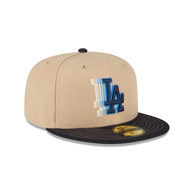 כובע ניו ארה צבע בז' – Los Angeles Dodgers | דגם Just Caps Drop 13 Style 59FIFTY