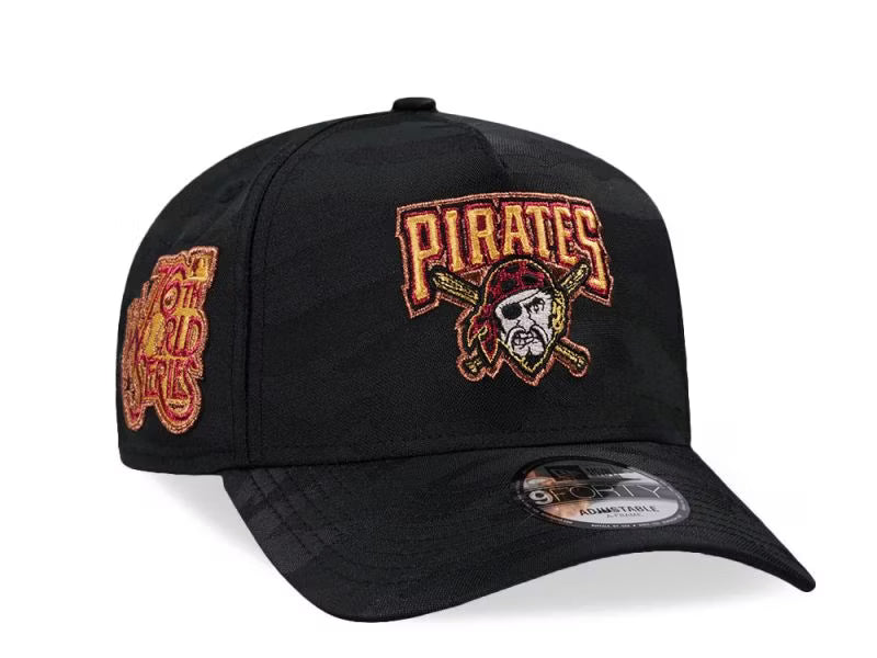 Pittsburgh Pirates | Outlaw Skull – שחור ואדום