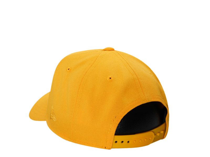 Brooklyn Script | New York 9FORTY – צהוב בוהק ואדום