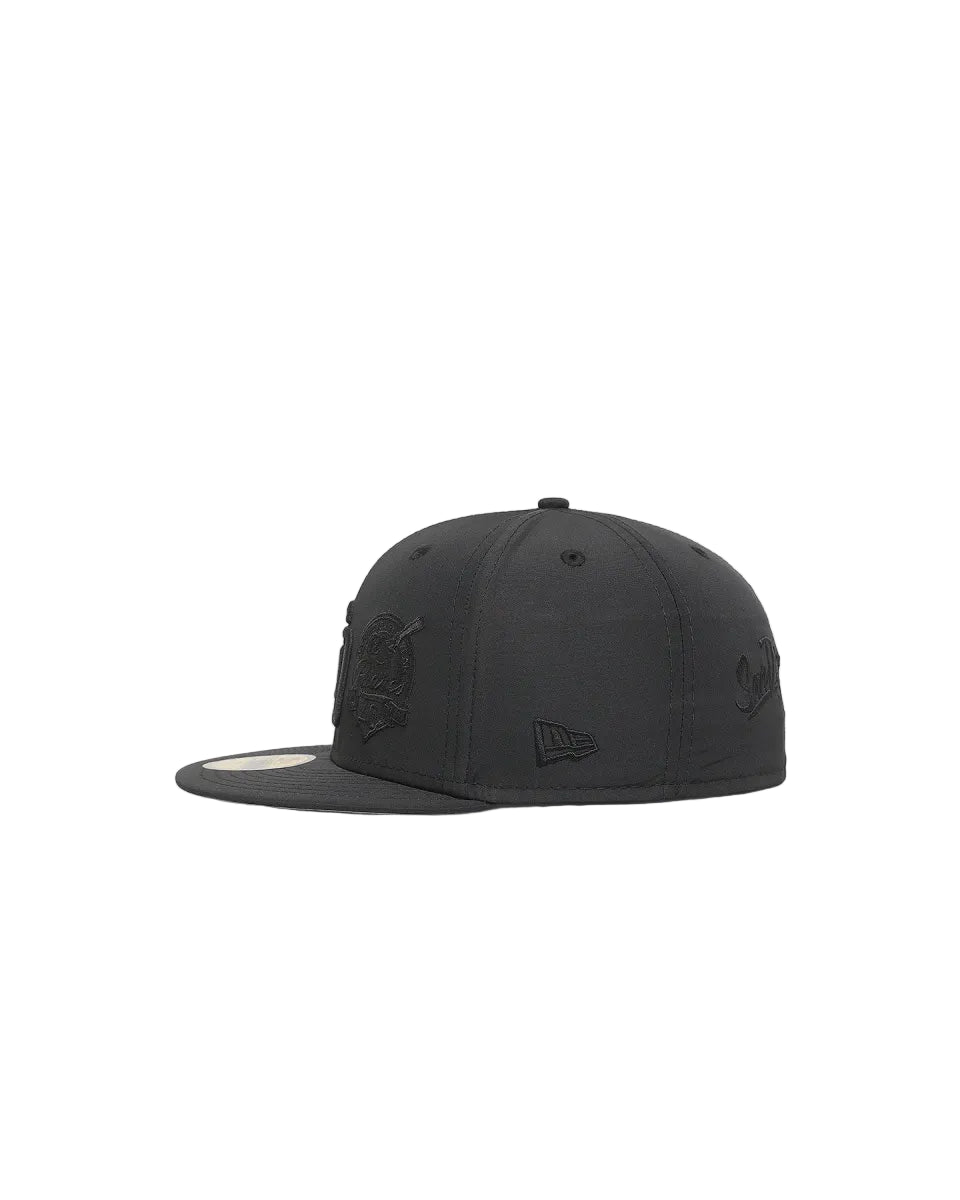 San Diego Padres New Era 59FIFTY All Over Patches Hat – BLACKOUT