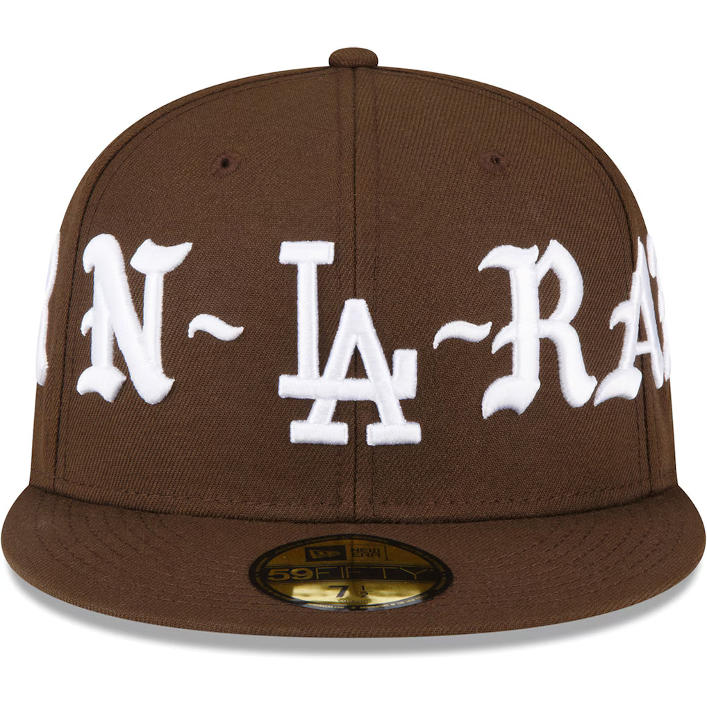 כובע 59FIFTY – BxR Heritage | חום עם רקמה לבנה (Fitted)