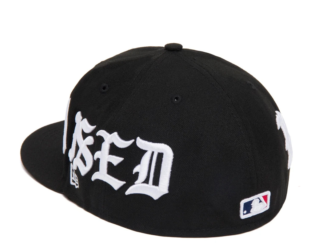 כובע 59FIFTY – BxR Heritage | שחור עם רקמה לבנה (Fitted)