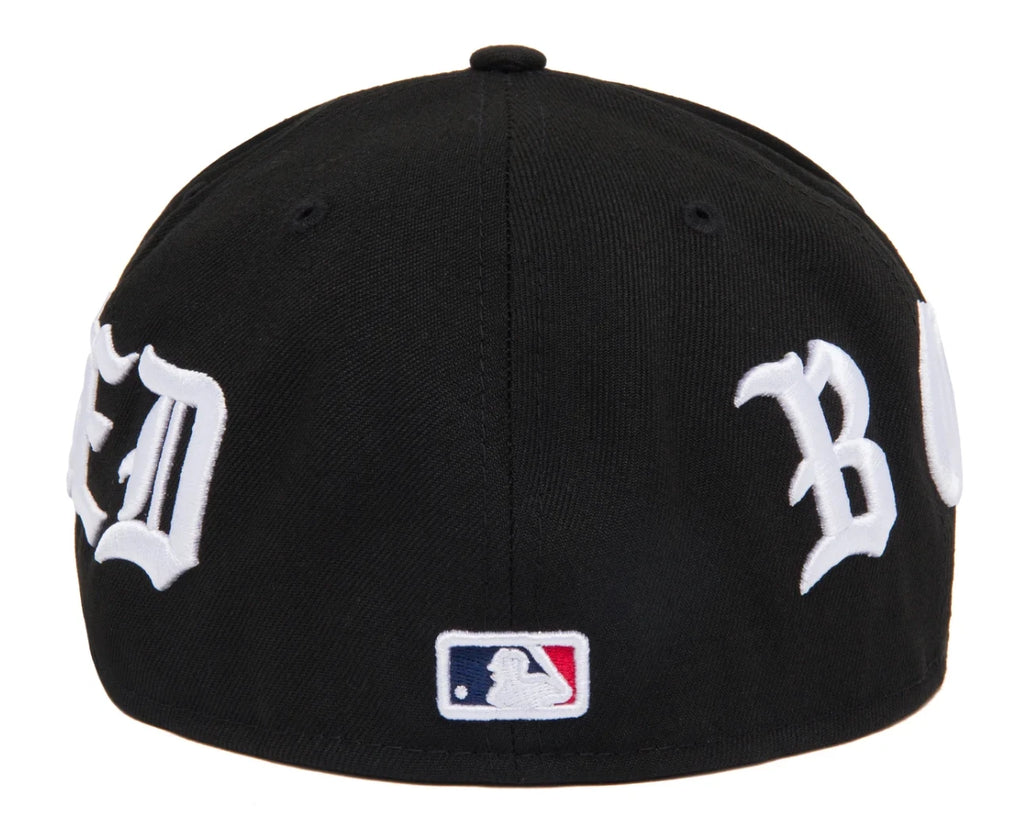 כובע 59FIFTY – BxR Heritage | שחור עם רקמה לבנה (Fitted)