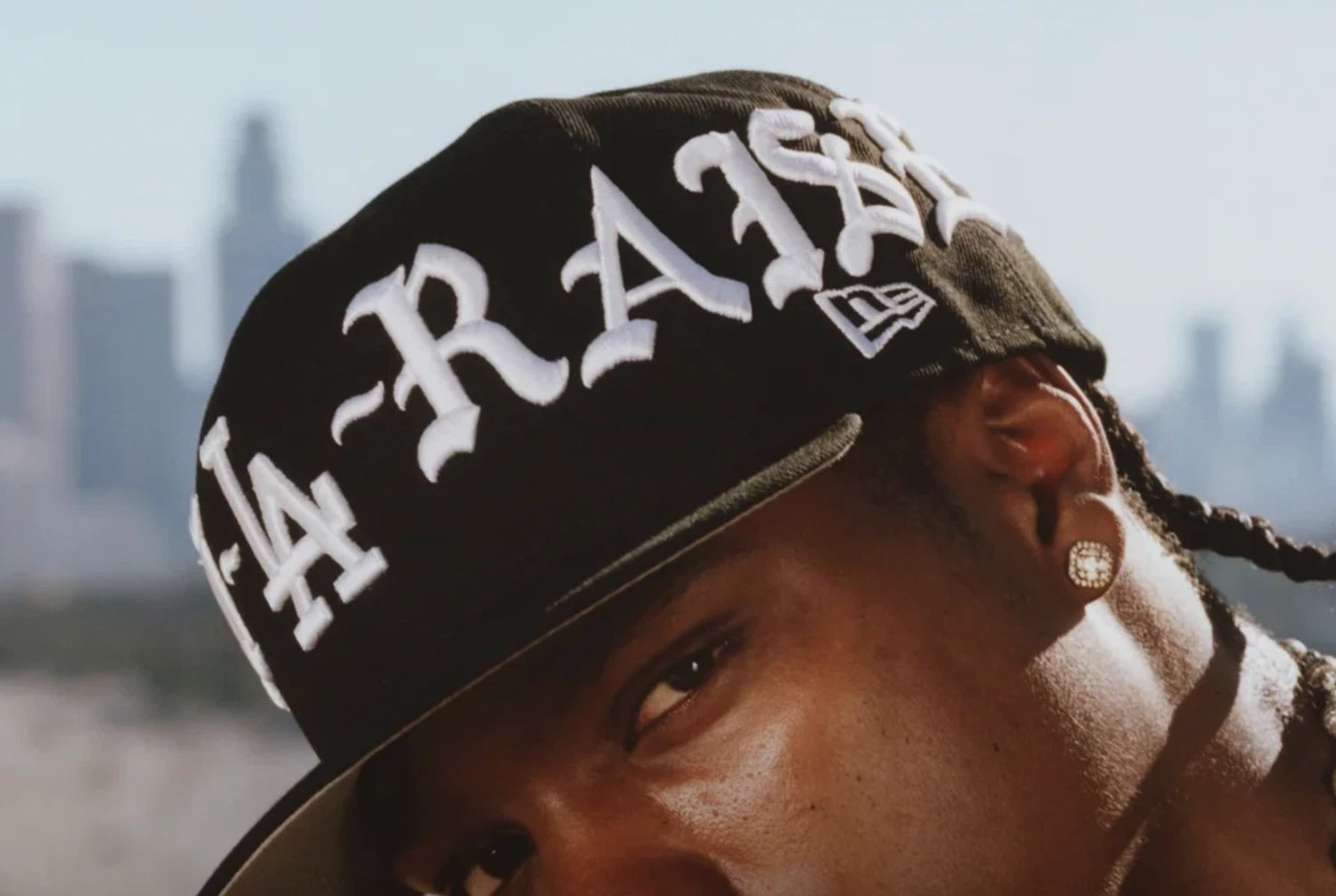 כובע 59FIFTY – BxR Heritage | שחור עם רקמה לבנה (Fitted)