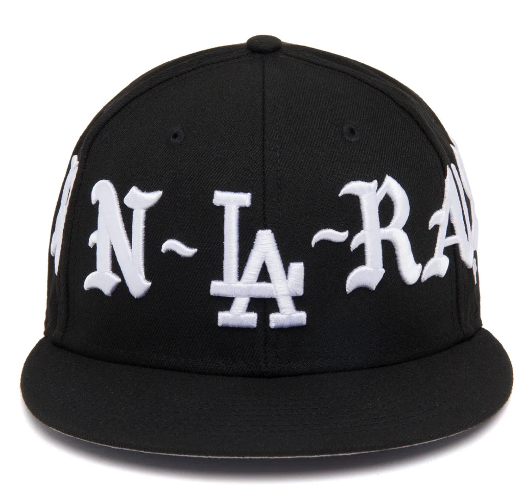 כובע 59FIFTY – BxR Heritage | שחור עם רקמה לבנה (Fitted)