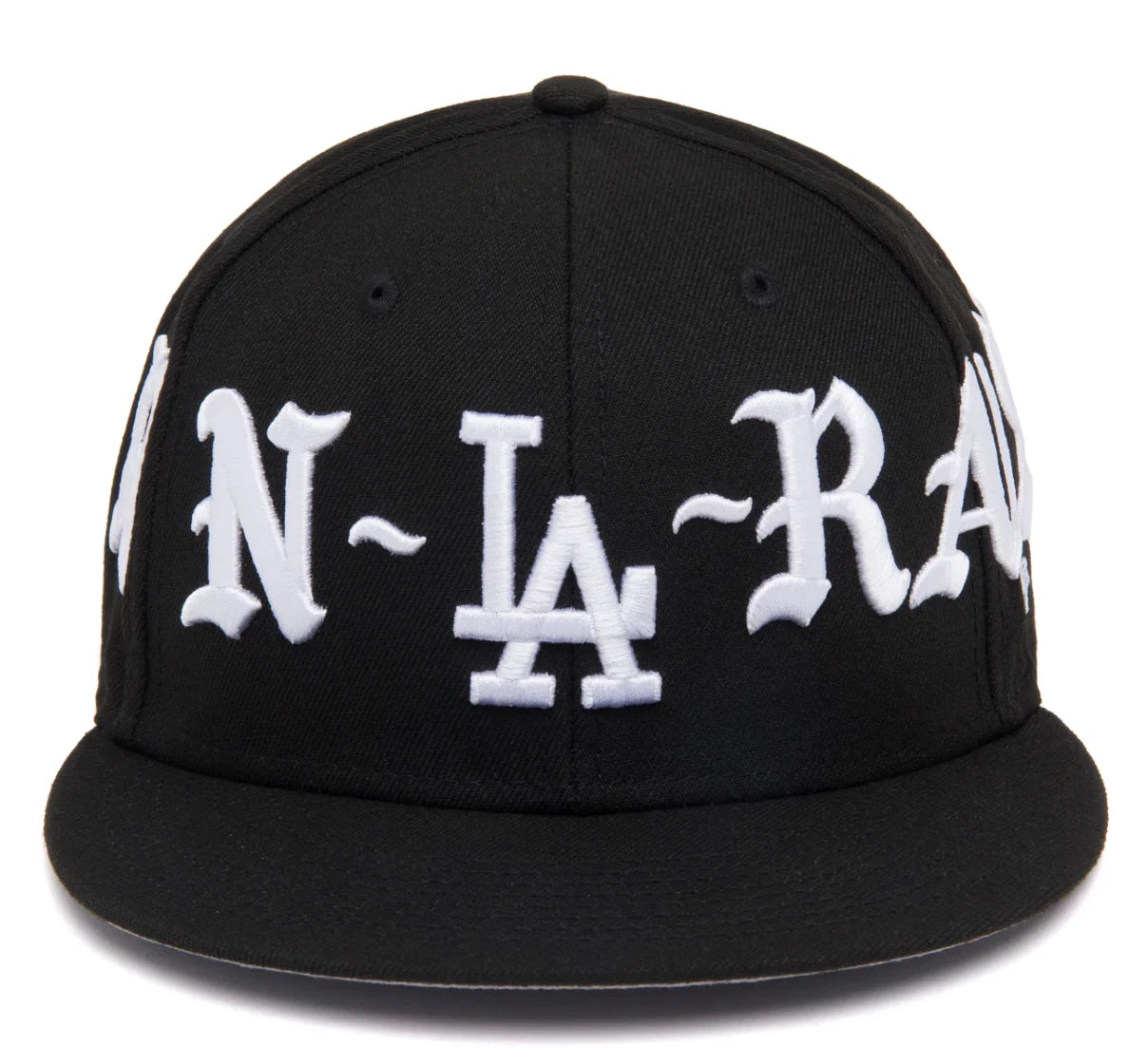 כובע 59FIFTY – BxR Heritage | שחור עם רקמה לבנה (Fitted)